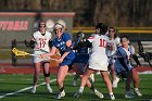 WLax vs BSU  Women’s Lacrosse vs Bridgewater State University. - Photo by Keith Nordstrom : WLax, lacrosse